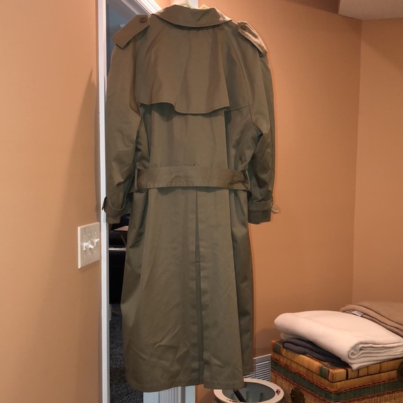 Men’s Trench Coat Over Coat - Picture 2 of 5